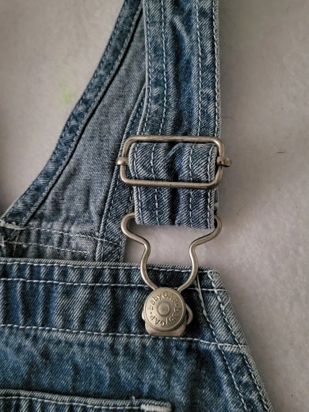 GAP Denim Shortalls in Classic Blue
